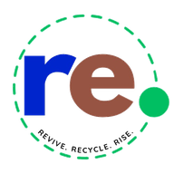 Reclaim Era logo. Revive. Recycle. Rise.